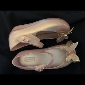 Mini Melissa Butterfly Mary Jane size 10